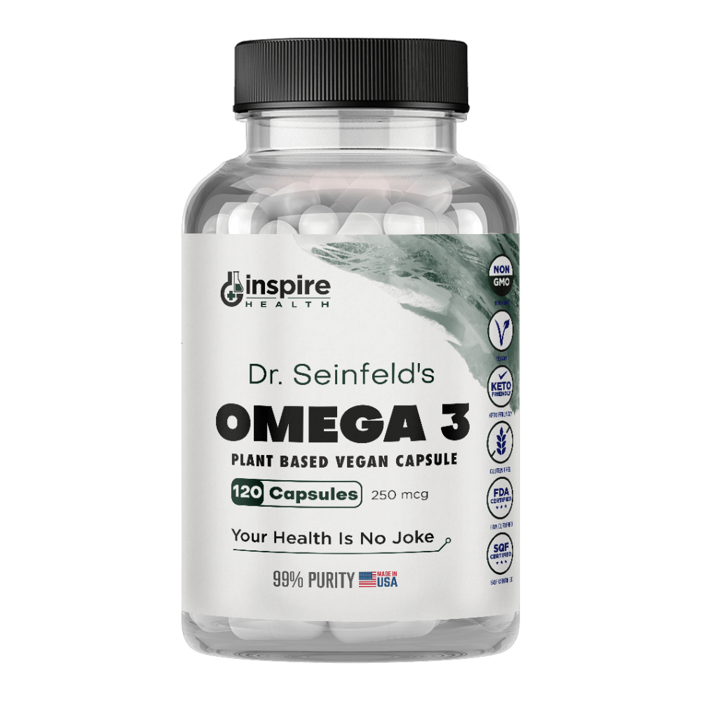 Vegan Omega-3 Gold - Plant Based Algae-Derived EPA & DHA