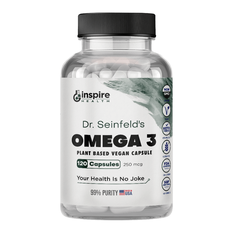 Vegan Omega-3 Gold - Plant Based Algae-Derived EPA & DHA