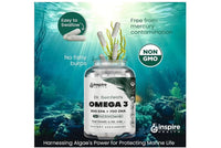 Vegan Omega-3 Gold - Plant Based Algae-Derived EPA & DHA